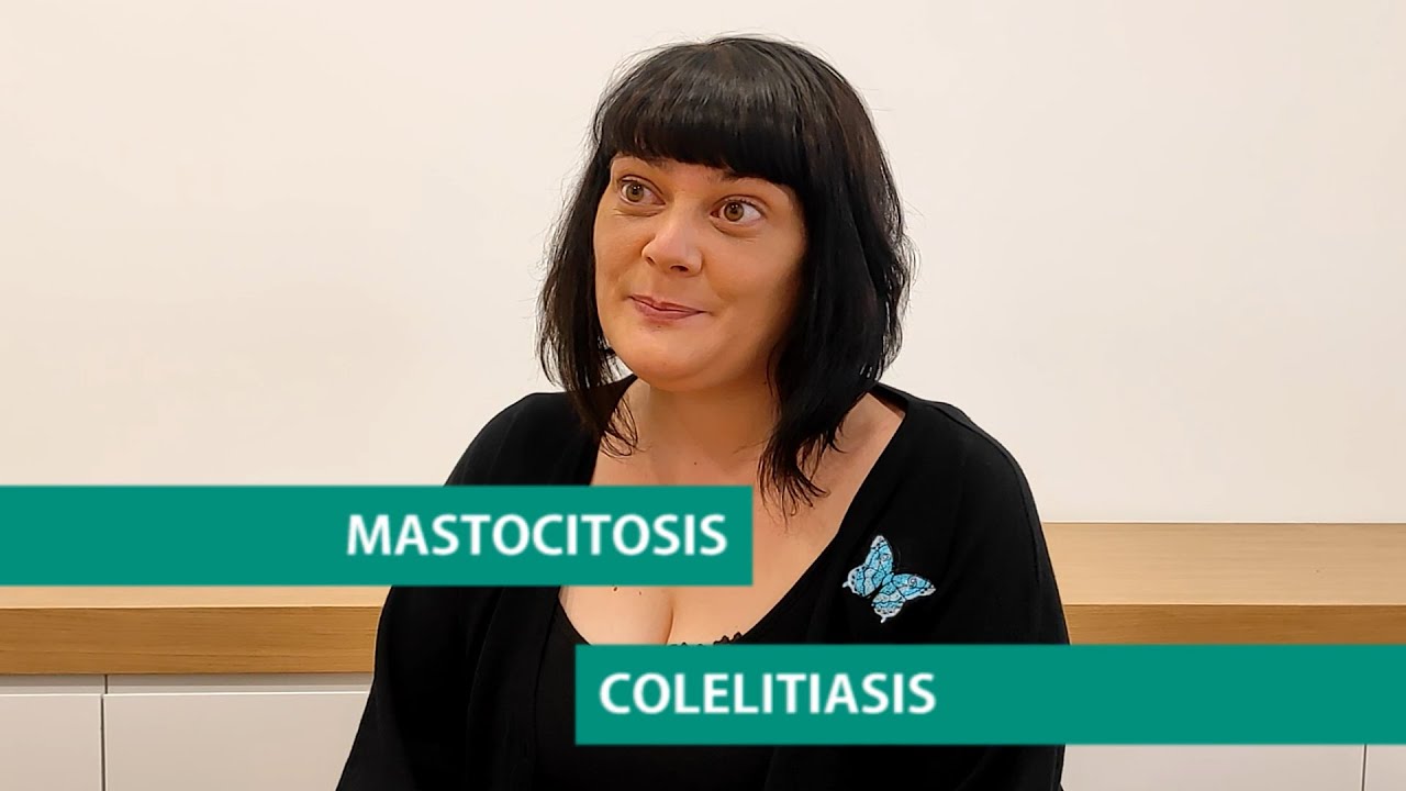 Testimonio Paciente #Mastocitosis operada de Cálculos Vesícula Biliar