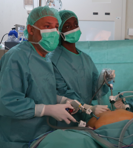 Intervencion quirugica unidad cirugía barcelona laparoscopia